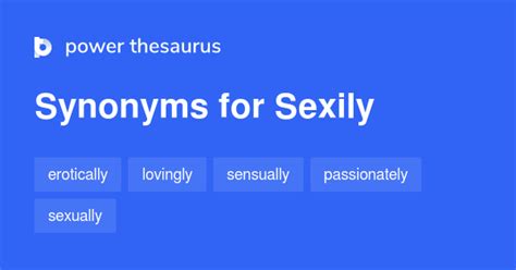 sexily synonyms